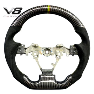 Volant en fibre de carbone véritable V8carbon pour <span class=keywords><strong>DB7</strong></span> Coupé Vantage, accessoires de voiture, pièces automobiles, modification, style sport racing, personnalisé - Product Image 4