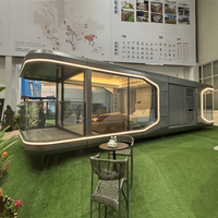 Usine chinoise moderne petite maison espace capsule maison luxe préfabriqué hôtel moderne maison mobile extérieur prêt à vivre