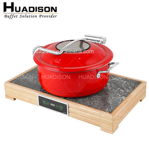 Huadison Autres fournitures pour hôtels et restaurants Plats de chauffe-plats électriques en acier inoxydable pour la restauration - Product Image 3