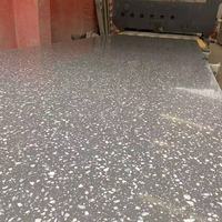 Dalles de terrazzo artificielles, couleur personnalisée, dalles de terrazzo en pierre naturelle, revêtement de sol en terrazzo, projet commercial