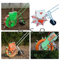 Semoir manuel multifonctionnel pour arachides et maïs, avec fertiliseur, capacité 19 kg, équipement agricole de jardinage