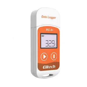 Elitech data logger de temperatura RC-5, usb, gravador automático de dados, temperatura e umidade, logger de dados