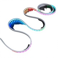 Bande LED flexible RGBW adressable haute luminosité 24V UCS2904 UCS8904 UCS7604 60/72/84 LEDs/M IP68 pour la décoration de scène