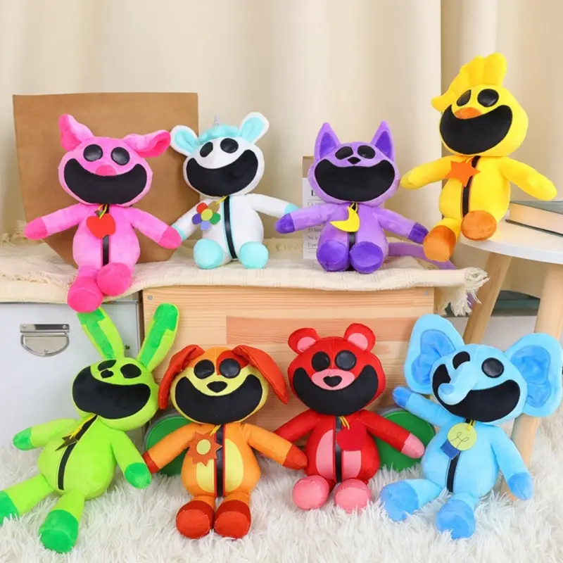 Critters gülümseyen peluş oyuncaklar hopkids cakids p bearkids Plushie bebek çocuklar için Kawaii dolması Noel dekorasyon hediye