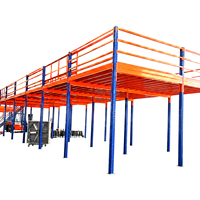 Mezzanine en acier pour entrepôt, structure de mezzanine pour une utilisation maximale de l'espace de stockage en entrepôt