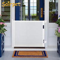Barrière de sécurité pour bébé Sair OEM & ODM, barrière de sécurité rétractable pour bébé, barrière de sécurité robuste en filet, barrière de sécurité pour enfants