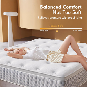 Adjustable Soft Firm Breathable 30cm Thick Foam Mattress Vacuum Packed for Home Bedroom Hotel Use - Product Image 2