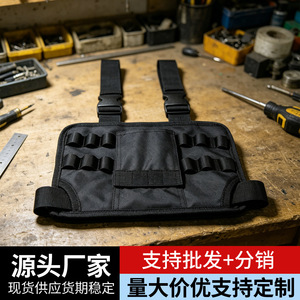 <b>Tool</b> Waist <b>Bag</b> Portable Multifunctional 5L Capacity Buckle Closure For Work And Outdoor Use - Product Image 3