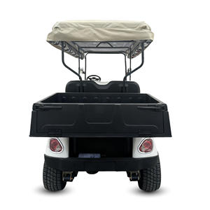 HLD grand panier de rangement 6 places tout-terrain voiturette de <span class=keywords><strong>golf</strong></span> parasol auvent véhicule électrique étanche à la pluie <span class=keywords><strong>chariot</strong></span> électrique à quatre roues - Product Image 5