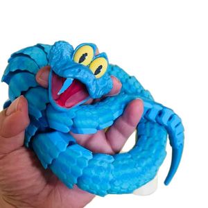 Juguete de Serpiente de Plástico Impreso en 3D, Articulado y Realista, Modelo Animal, Regalo, Accesorio, Garou para Niños - Product Image 5
