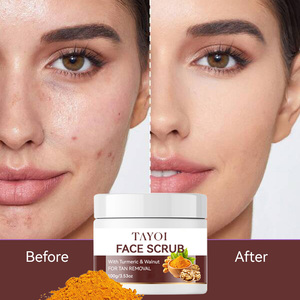 <span class=keywords><strong>Exfoliante</strong></span> <span class=keywords><strong>Facial</strong></span> y Corporal Natural de Nuez, <span class=keywords><strong>Exfoliante</strong></span> <span class=keywords><strong>Facial</strong></span> de Cúrcuma para Reducir la Opacidad, el Acné y Unificar el Tono de la Piel - Product Image 6