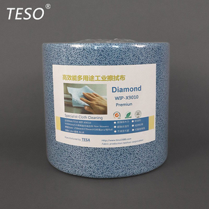 Rouleau non tissé soufflé en polypropylène PP robuste pour nettoyer les liquides visqueux d'encre d'huile de graisse essuyant les chiffons - Product Image 1