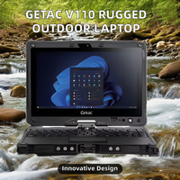 Getac V110 11.6 pouces ordinateur portable robuste Intel Core i5/i7 SSD 1 To Disque dur 2 Go Mémoire vidéo Utilisation professionnelle en extérieur