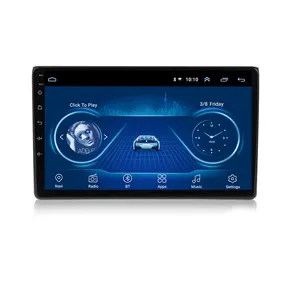 Autoradio 9 ", Android 11, 4 go/32 go, navigation gps, dvd, vidéo, 2din, système multimédia, stéréo, pour voiture Audi A4/B6 (2000, 2009)