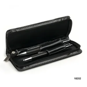 Классическая черная металлическая шариковая ручка с индивидуальным логотипом для делового подарка, рекламная шариковая ручка