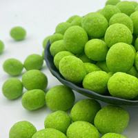 Casse-croûte aux cacahuètes épicées torréfiées, vente en gros d'usine Wasabi