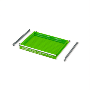 Fami Full Extension <b>Drawer</b> For Flexa Series Cabinets 600X447X86 Mm Green Ral6011 - Product Image 3