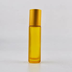 Venta al por Mayor de Botellas de Vidrio Esmerilado de 10 ml con Rodillo Metálico, Coloridas, con Tapa de Aluminio, Vacías, para Aceites Esenciales y Perfumes - Product Image 4