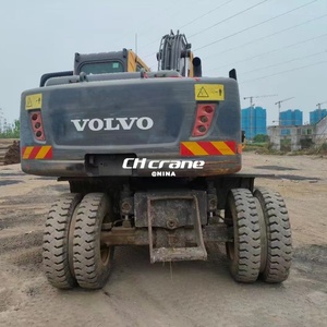 Dipinto originale usato escavatore ruota EW145B Volvo in buone condizioni Volvo EC60 EC140 EC210 EC240 escavatore in vendita - Product Image 6