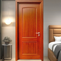 Porte intérieure en bois noir de conception haut de gamme Ace Original Factory, idéale pour les salles de bain