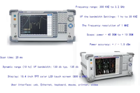 A333 300 KHz - 3.2 GHz 네트워크 분석기, 2 포트