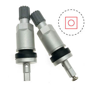 Valve de remplacement en aluminium pour capteur tpms Tige de valve automobile Tubeless - Product Image 1