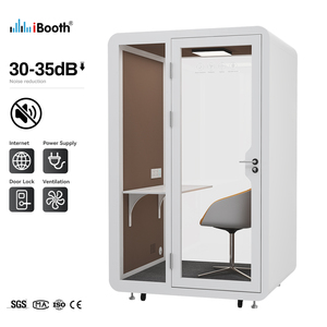 Modern 0ffice Furniture Home Pod Estudio portátil Trabajo A prueba de sonido Móvil Insonorizado Single Person Office Pods - Product Image 2