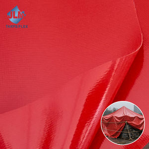 La tela industrial impermeable del rollo de lona recubierta de PVC se puede personalizar colores y tamaños de lona - Product Image 3