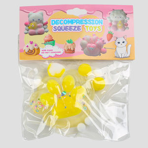 Trend 2024 OEM Taba squishy oyuncaklar sevimli mochi kedi pençe yumuşak doldurulmuş hayvan oyuncaklar kart çantası stres giderici stres oyuncakları çocuklar için - Product Image 6