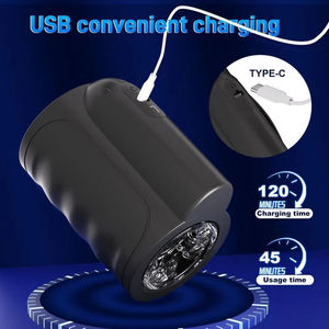 Male Masterburbatar Hands Free Adult Toy Mastusbar Sucking Thrusting Machine Pussy Pocket Butt <strong>Masterbator</strong> Viboators Toys - Product Image 2