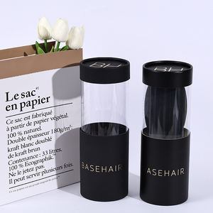 Cylindre cosmétique personnalisé pousser vers le haut grande boîte de tube en papier emballage de produit avec tube de papier Windows - Product Image 6