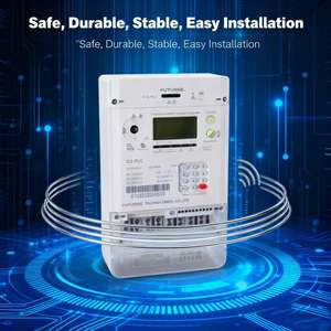 Compteur d'énergie prépayé STS monophasé avec CIU, solution high-tech pour la gestion de l'énergie, DLMS/COSEM avec système de vente libre - Product Image 3