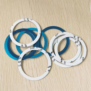 Sl Magnetic Ring 55x45x0.3mm Stainless Iron With Adhesive Backing For <b>Wireless</b> <b>Charging</b> Accessories - Product Image 1