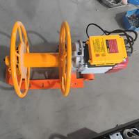 Treuil électrique portable pour filet de pêche, nouvelle télécommande, capacité de charge 800 kg, câble en acier, petit équipement de remorquage côtier