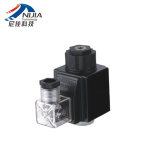 Vanne solénoïde hydraulique NJT-502 24V DC 1/4 pouce, vanne de commande directionnelle à deux voies pour usage industriel - Product Image 3