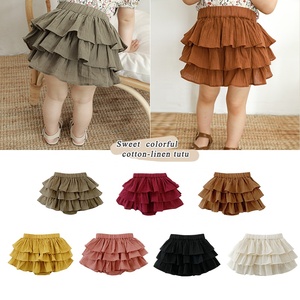 Personalizado colorido verano fresco de <span class=keywords><strong>moda</strong></span> bebé niña Bud falda mini Venta caliente elegante niñas todo fósforo lindo tutú - Product Image 6