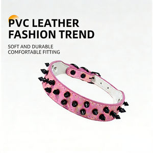 Dafeel Heavy Duty Spike <b>Leather</b> <b>Dog</b> <b>Collar</b> Bite Resistant Punk Pet <b>Collar</b> for Large <b>Dogs</b> Bulk Sale - Product Image 3