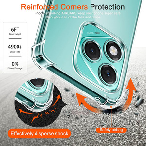 <span class=keywords><strong>Coque</strong></span> souple en Silicone antichoc solide pour Huawei <span class=keywords><strong>Honor</strong></span> 400 200 <span class=keywords><strong>90</strong></span> 70 50 <span class=keywords><strong>Lite</strong></span> Pro <span class=keywords><strong>coque</strong></span> transparente Ultra mince couverture arrière transparente - Product Image 2
