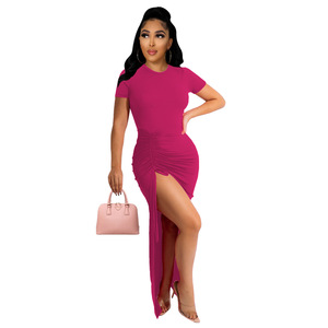Vestido Ajustado de Moda Casual, Sexy y Elegante para Mujer, Ropa de Verano para Fiesta, Cena, Noche, Venta al por Mayor Barata - Product Image 6