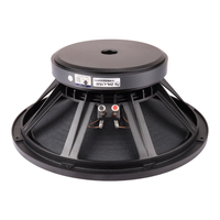 Subwoofer professionnel de 15 pouces, 550 W RMS, haut-parleur PA, bobine vocale de 100 mm, aimant de 220 mm pour système audio de scène