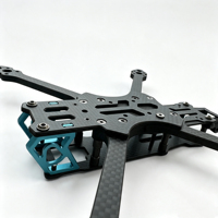 Longsky Tough 5 Inch Carbon Fiber FPV Frame with Thick Arms for Impact Resistance Lightweight High Rigidity-FPV Freestyle Racing