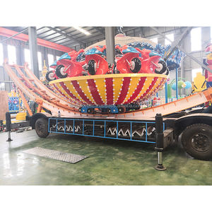 Manège extérieur volant UFO pour 22 personnes en fibre de verre et acier à vendre - Product Image 5