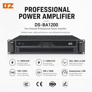 Amplificateur de puissance professionnel OEM 2 canaux classe D 2*1200W 2U pour <span class=keywords><strong>montage</strong></span> en rack, amplificateur audio pour système de sonorisation PA/scène - Product Image 5
