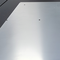 PCB LED Satu Sisi Kustom dengan Basis Aluminium 2mm 290mm X 290mm HASL 1oz Papan Tembaga Merek R2T Konduktif Termal untuk Dalam Ruangan.