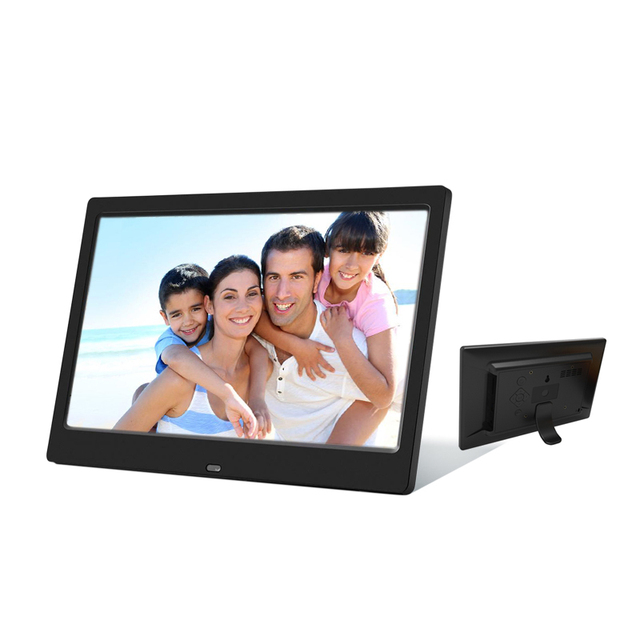 IPS Screen Digital Picture Frame With 1080P Video, Music, Photo, Auto Rotate, Slide Show Remote Control Calendar, Time,1280x800