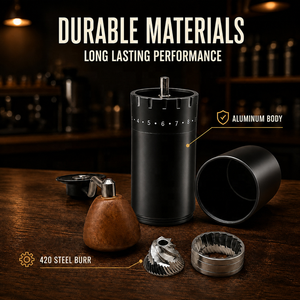 <span class=keywords><strong>Molinillo</strong></span> <span class=keywords><strong>de</strong></span> <span class=keywords><strong>Café</strong></span> Manual OEM ODM, Totalmente Desmontable, Higiénico, Fácil <span class=keywords><strong>de</strong></span> Limpiar, CNC 420, Muela <span class=keywords><strong>de</strong></span> 6 Esquinas, Logotipo Personalizado, Portátil para Viajes y Camping - Product Image 2