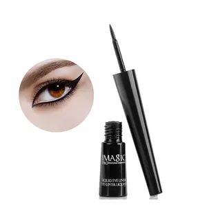 Eyeliner fabricant à base d'eau naturel imperméable liquide eyeliner paillettes mascara eyeliner stylo