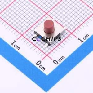 TSE024A5018B Tactile Switch SMD-4P,6.2x6.4mm Switch ( Operating Force: 1.8N )( Switch Length: 8.6mm )( Switch Width: 6.5mm ) - Product Image 1