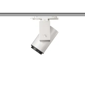 10W faisceau étroit 5 degrés lumière de suivi Ra90 petit angle de faisceau dimmable projecteur de piste de mise au point fixe pour musée