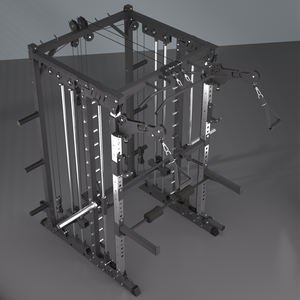 Rack Smith multifonctionnel avec système de <span class=keywords><strong>poulie</strong></span> double, équipement d'entraînement de force commercial, machine Smith, <span class=keywords><strong>cage</strong></span> de puissance - Product Image 3
